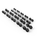 Sada jednoručných činiek HEX 1-10 kg